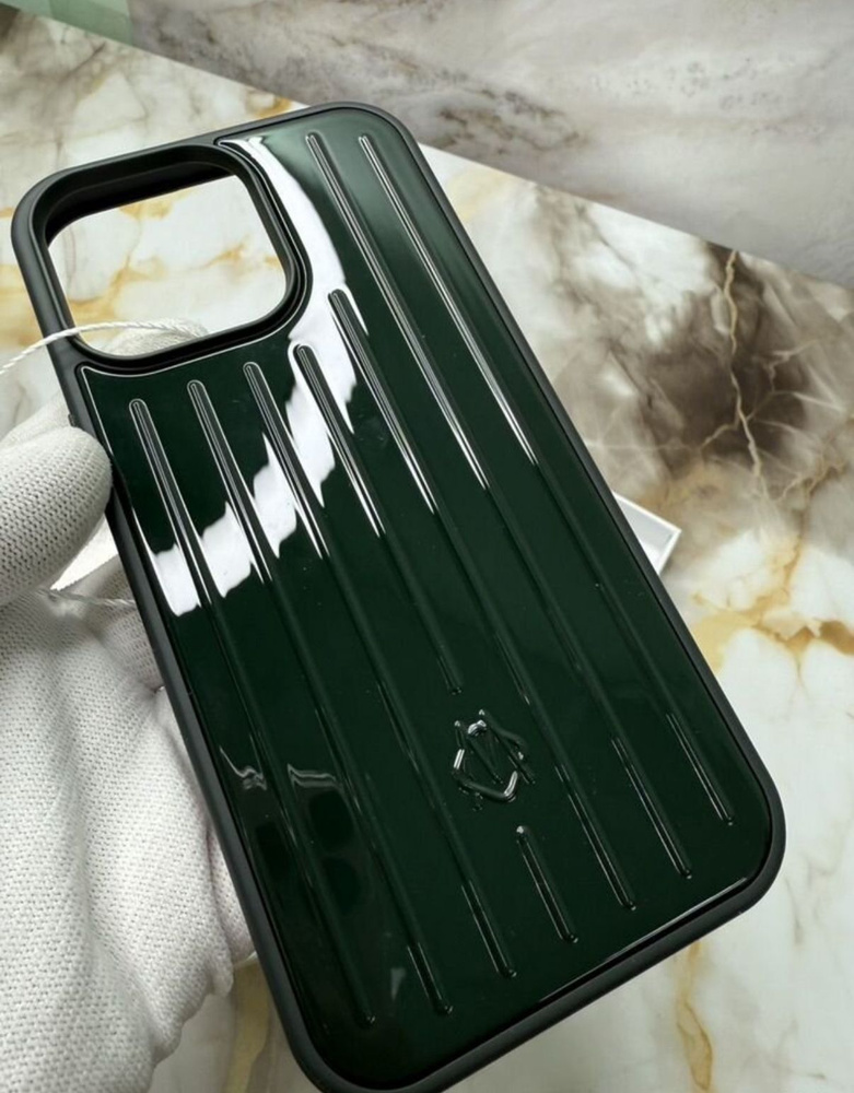Чехол rimowa Case for iPhone 16 Pro ЗЕЛЕНЫЙ купить на OZON по