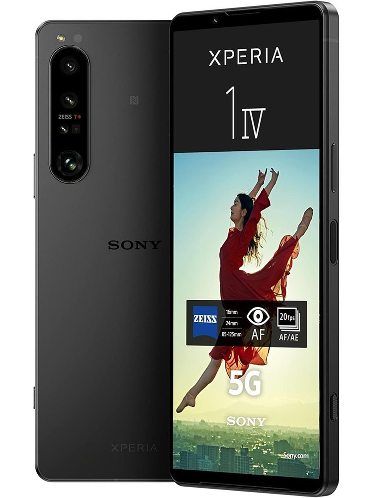 Sony xperia 1IV 256GB 美品 Смартфон Sony Xperia 1 IV 5G Global 256 ГБ 12 ГБ Черный 6.5 OLED