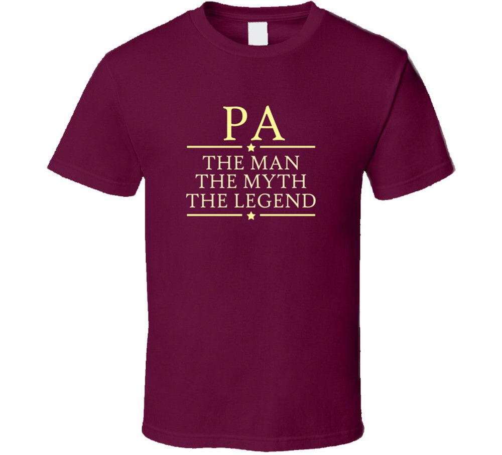 Футболка Футболка PA Man Myth Legend T Shirt 1 шт #1