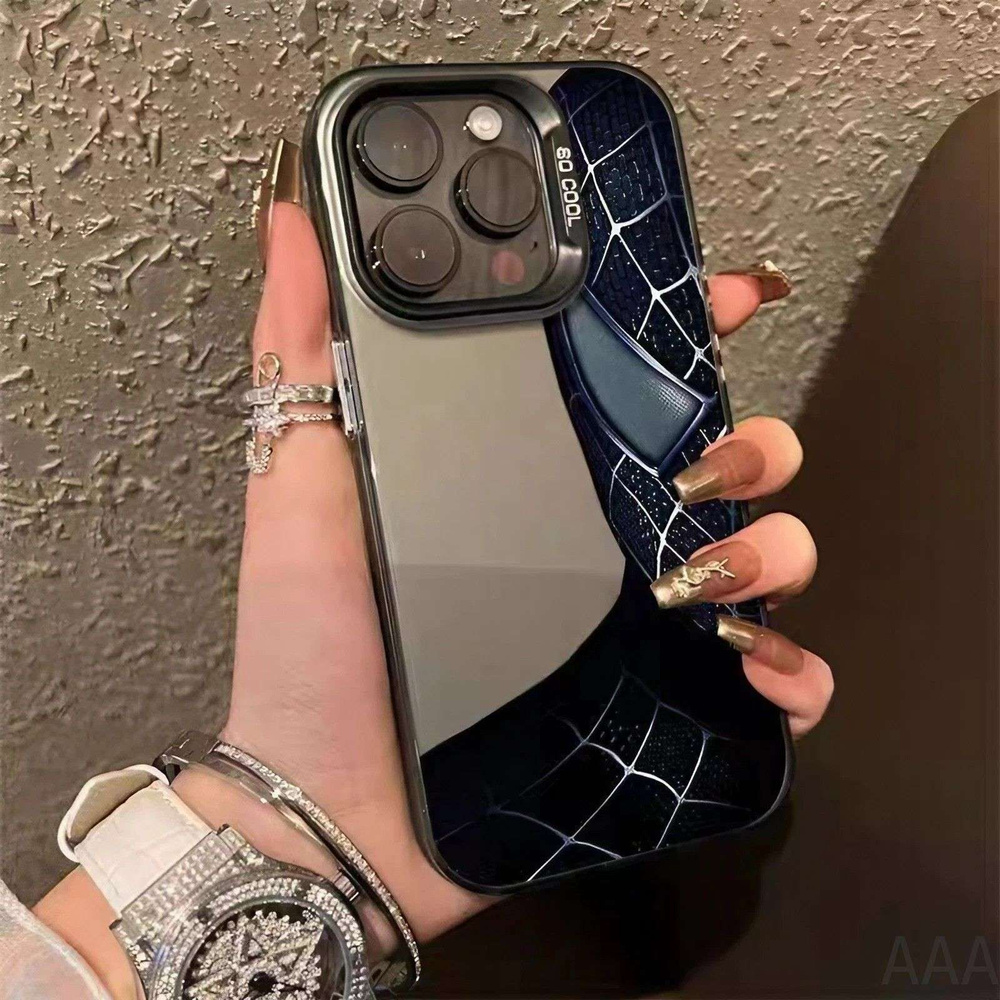 Телефонный чехол в темном стиле Человека-паука, совместимый с iPhone 13 Pro Max ZARA  #1