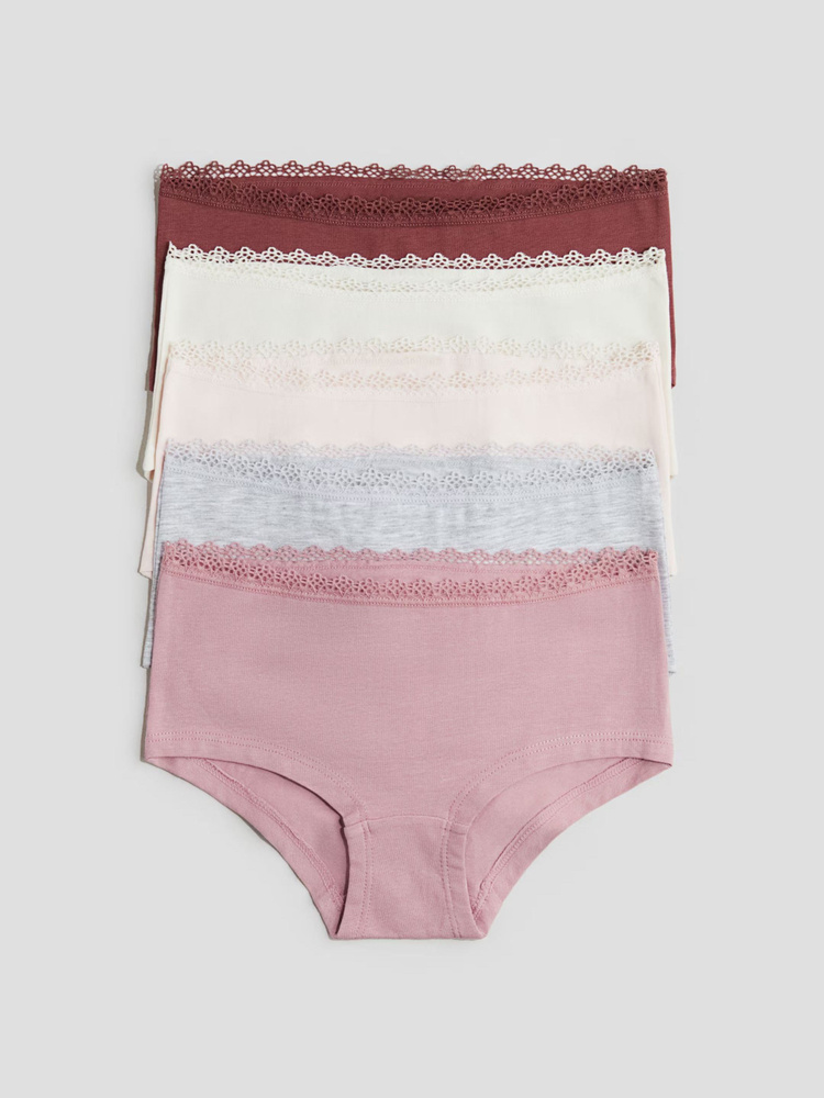 Комплект трусов хипстеры H&M, 5 шт #1