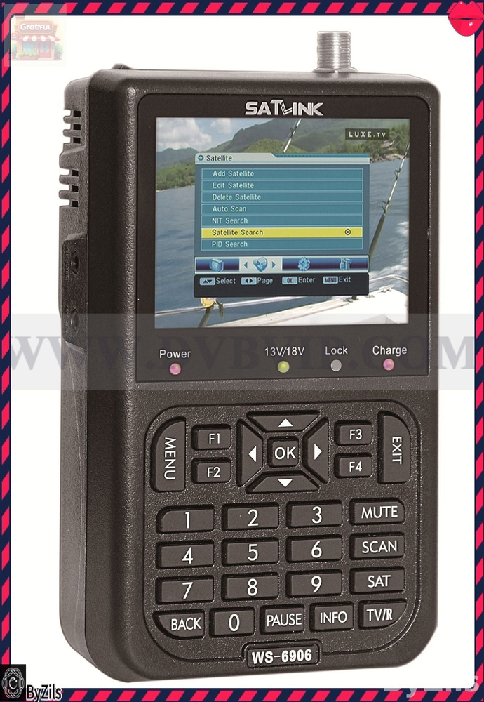 Искатель спутников SATLINK WS6906 DVB-S #1
