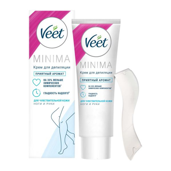 Крем для депиляции Veet Minima для чувствительной кожи 100мл #1