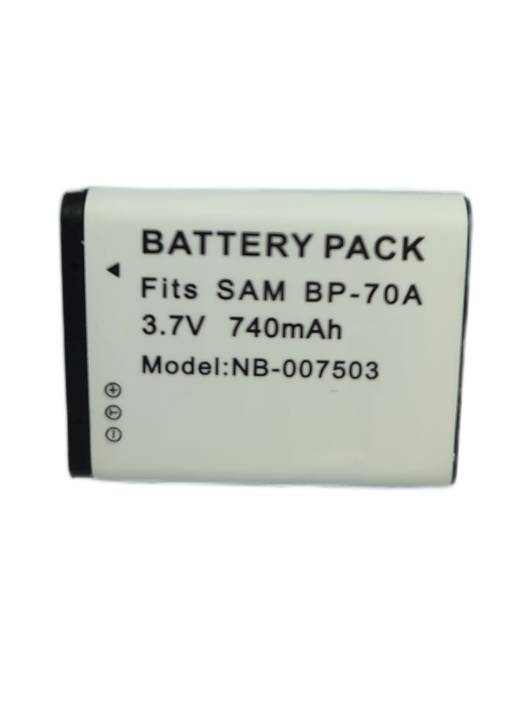 Аккумулятор для камеры Samsung (BP70A) Digimax AQ, DV (740mAh) OEM #1