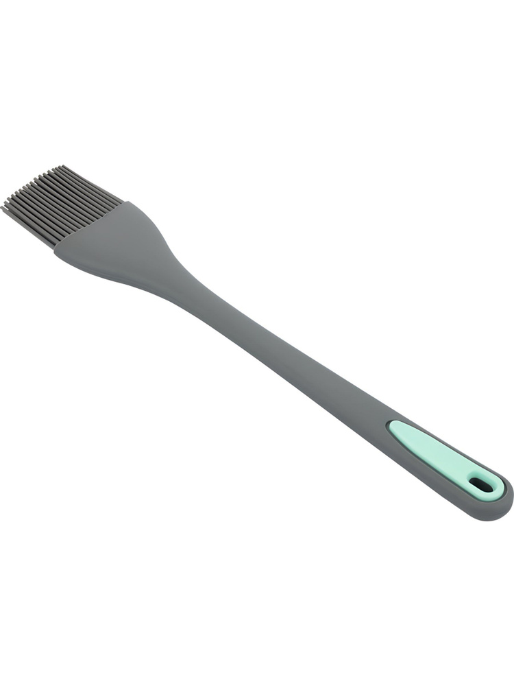 Кисть кулинарная Regent Inox Linea Silicone, силиконовая, 22 см, для масла и выпечки, серый #1