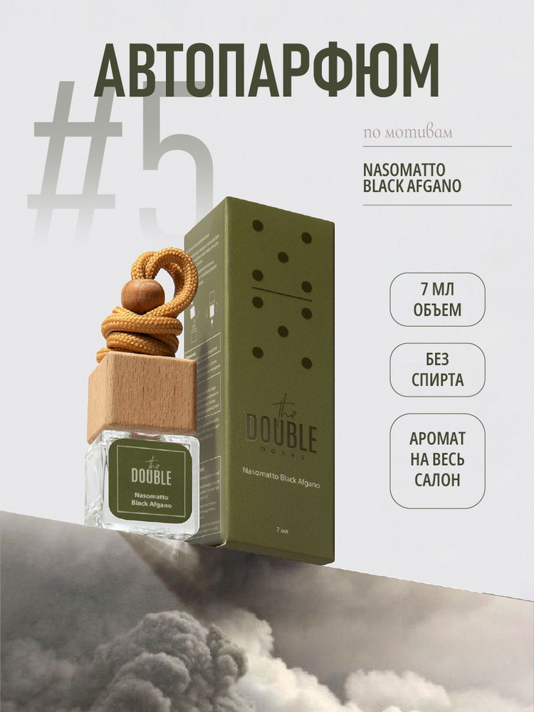 The Double Ароматизатор автомобильный, Nasomatto Black Afgano Parfume	, 7 мл #1