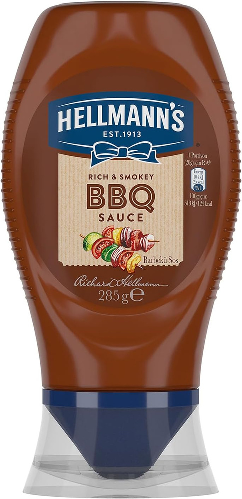 Hellmann's BBQ Ret 285g #1