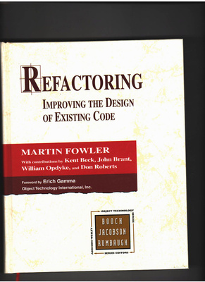 REFACTORING: IMPROVING THE DESIGN OF EXISTING CODE купить на OZON