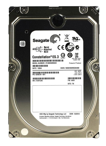 Жесткий диск Seagate ST4000NM0023 4Tb SAS 3,5