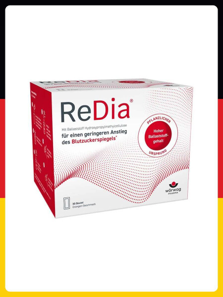 Api Redia Пищевая добавка Redia Granules Fibre Drink, 30 x 12 g granules for oral ...