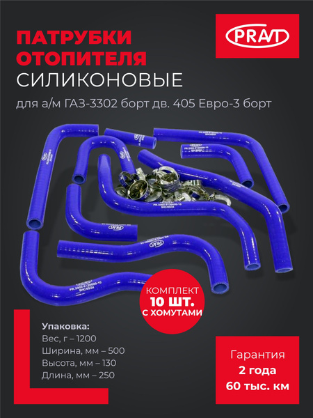 Патрубки отопителя Г