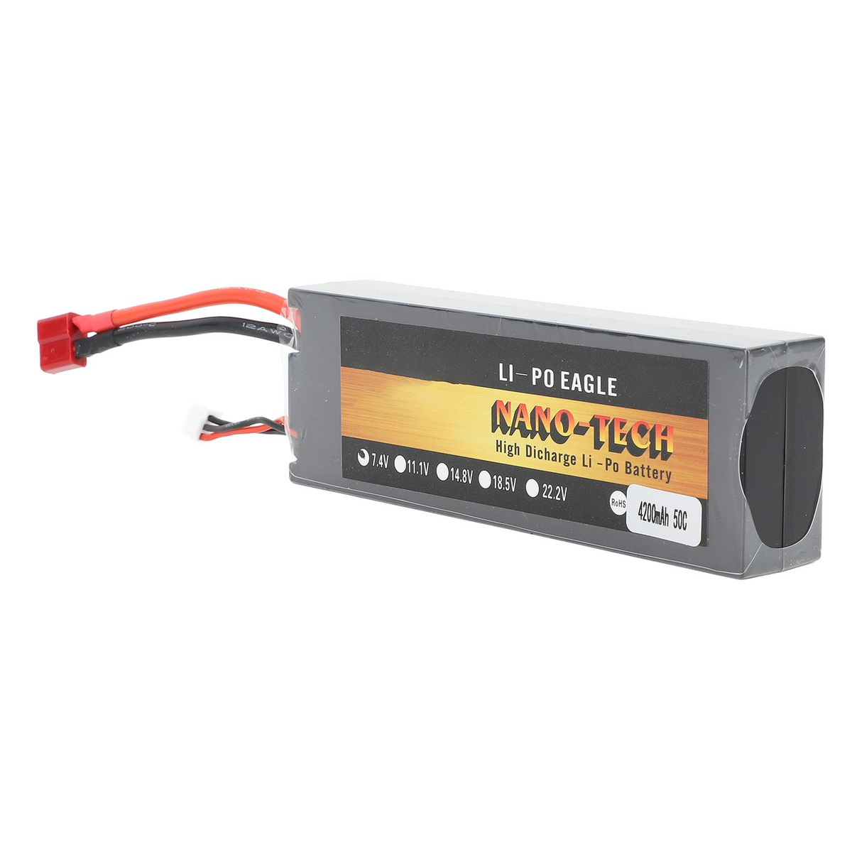 7.4V 4200mAh Литий Аккумулятор, Высокой Мощности и Долгий Срок Службы ...