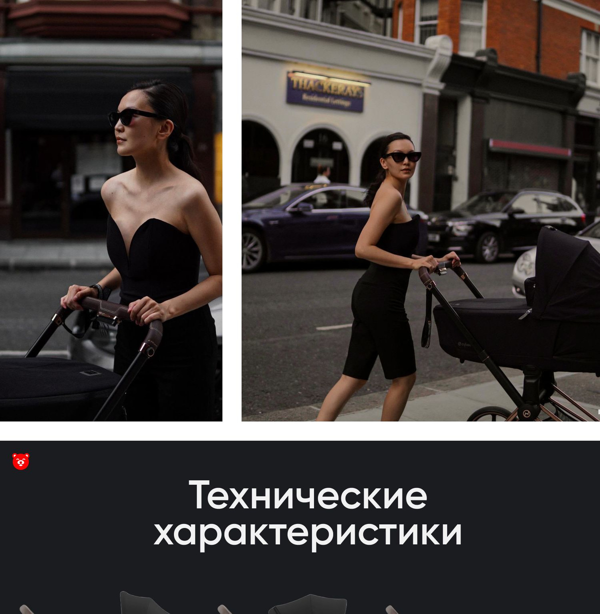 Cybex Priam IV (обновленная версия) Коляска 3 в 1, шасси Rose Gold/Leaf ...