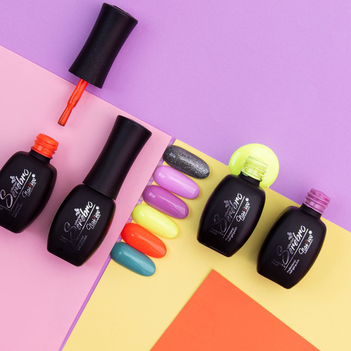 Гель лак для ногтей мятный "Мятный фраппе" для маникюра и педикюра №159 ...