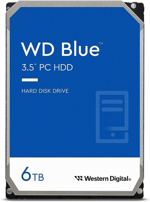 Жесткий диск WD SATA-III 6TB WD60EZAX Desktop Blue (5400rpm) 256Mb