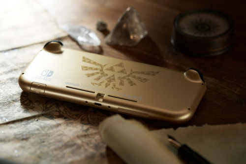Игровая приставка Nintendo Switch Lite Hyrule Edition 32GB