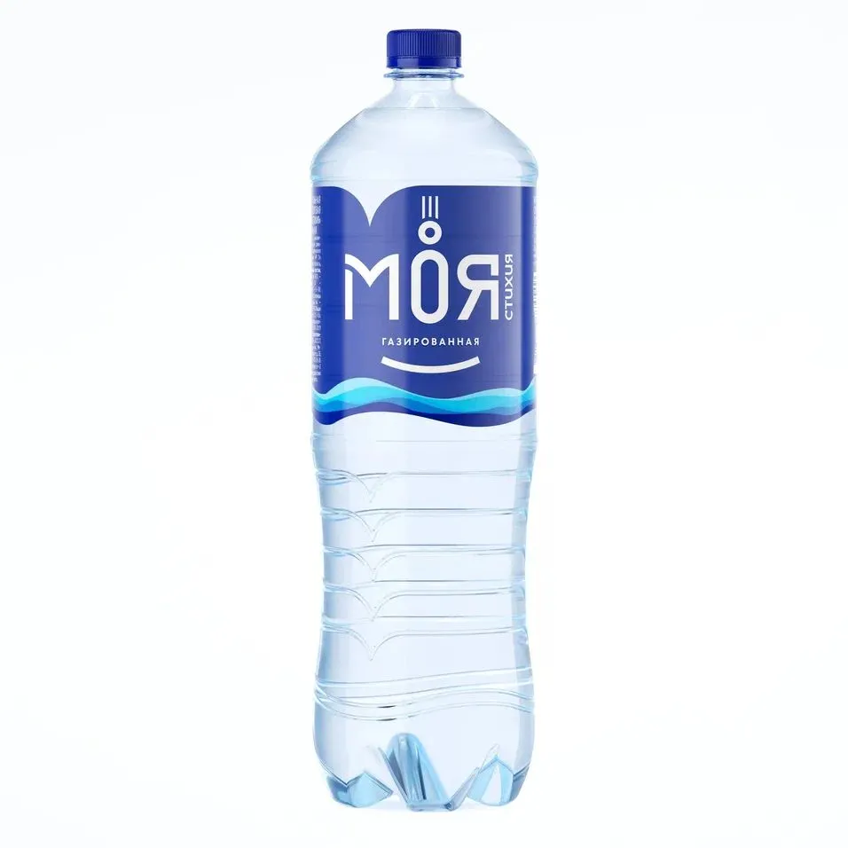 Вода газированная Моя Стихия минеральная природная, 1,5 л, 1,5 л