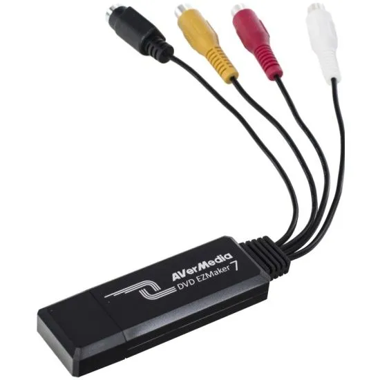 Карта видеозахвата внешняя AVER Media DVD EZMaker 7, USB2.0 карта видеозахвата, (C039), RTL (DVD EZMaker 7), вариант, фото 3