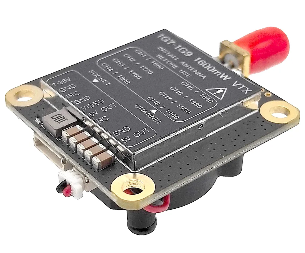 FLYTO VTX-1G7 1.7G 1.9G 1680-1960MHz 1.6W 8CH VTX