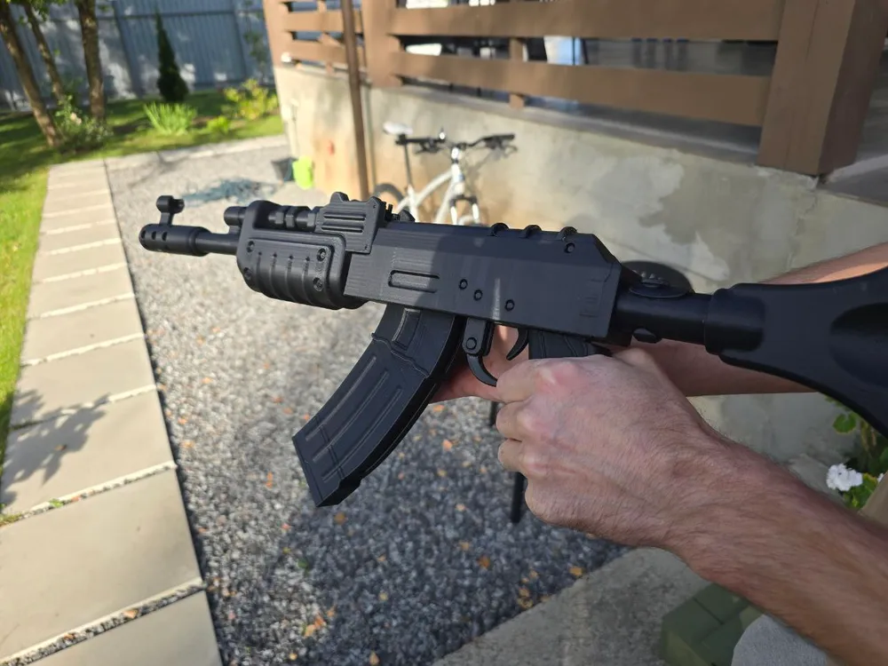 Штурмовая винтовка (Калаш), черный, 80см