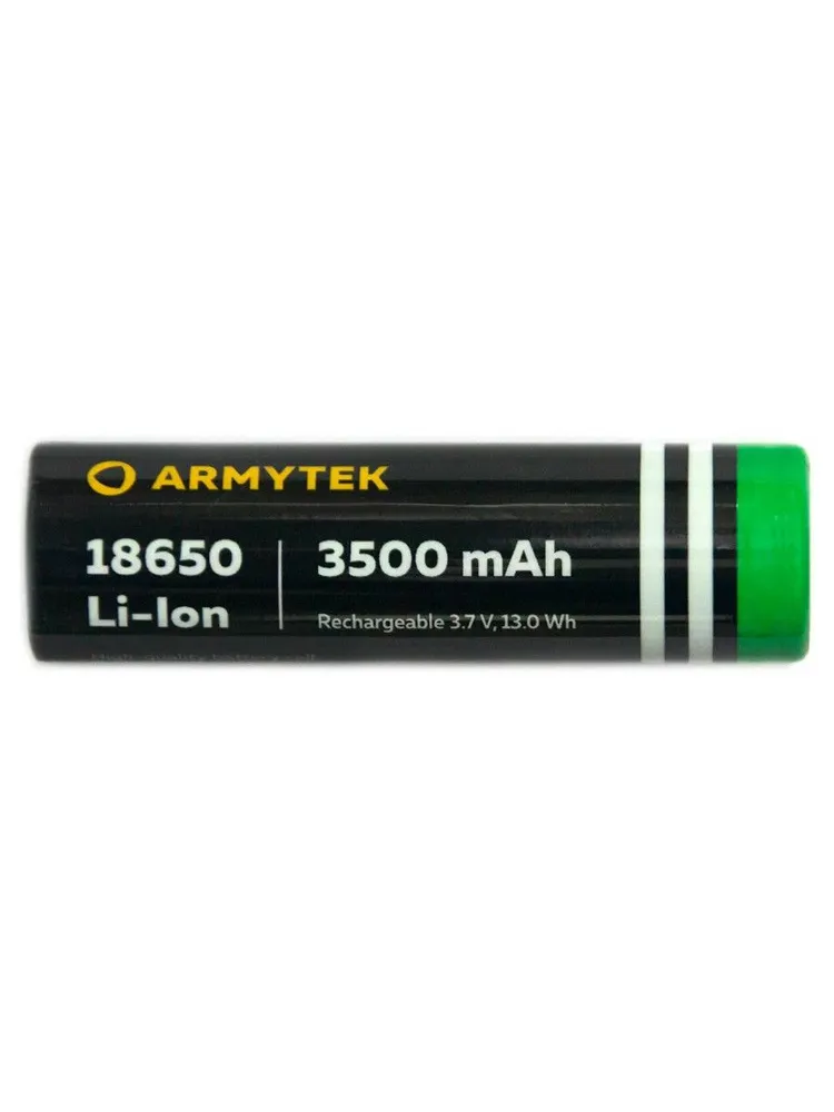 Аккумулятор ARMYTEK Армитек НЕЗАЩИЩЕННЫЙ 18650 LI-ION-Developed by Canada- A03202, вариант, фото 6