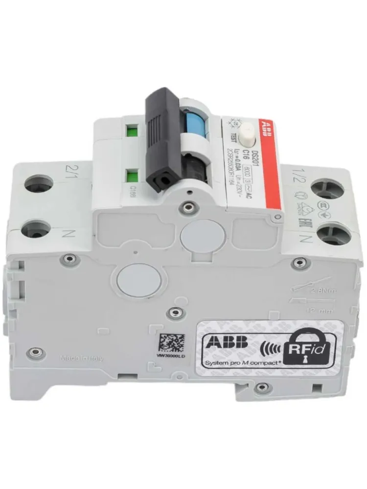 Дифавтомат ABB DS201 16A (6кА) AC30mA 2CSR255080R1164, Дифавтомат 16A 6кА AC30mA, фото 5