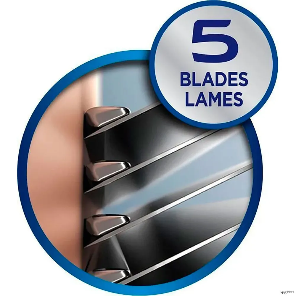 Sword Сменные кассеты Schick HYDRO 5 Skin Protection Sensitive (4 шт.), 5 лезвия, гелевая увлажняющая полоска 6