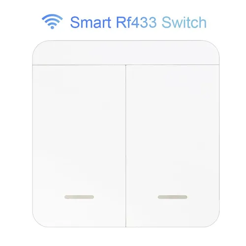 Беспроводная настенная панель RF 433 МГц 1 клавиш