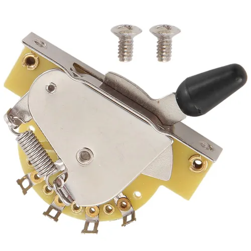 5-Позиционный Рычажный Переключатель Для Электрогитары SQ, Черный