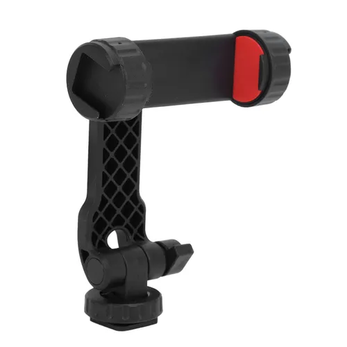 Универсальный держатель для смартфона и фотоаппарата с поворотным креплением для горизонтальной и ве