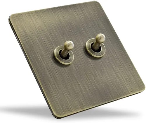 Ретро выключатель скрытый с подсветкой 1 клавиша BM