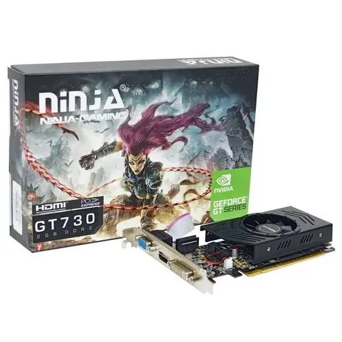 Ninja Видеокарта GeForce GT 730 1 ГБ (NK73NP013F)