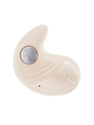 Наушники беспроводные с микрофоном, бежевый