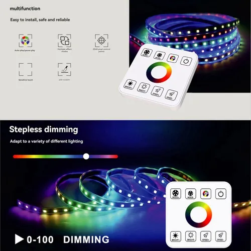 Контроллер светодиодной ленты с сенсорной панелью, беспроводной радиочастотный контроллер, контролле