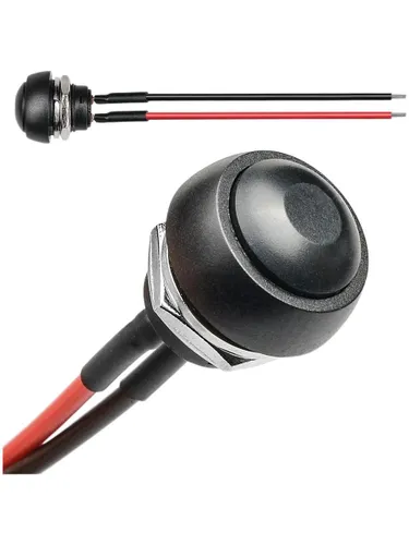 2 шт Водонепроницаемая кнопочная мини-кнопка JF-33B мгновенного действия (12мм) с предустановленными