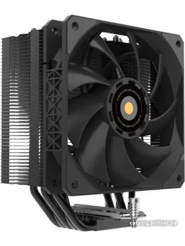 Кулер для процессора Alseye S120-H5 черный, 120 мм, алюминий/медь, 2000 об/мин, 33.2 дБ, 4 pin, 215