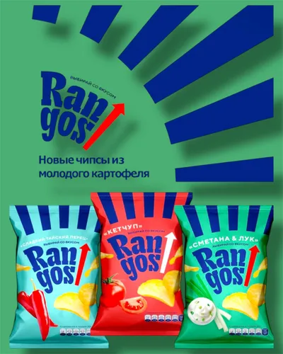 Новинка!!! Чипсы Ran Gos
