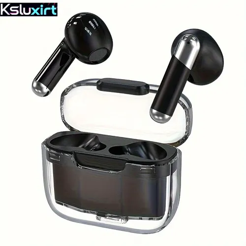 ksluxirt Наушники беспроводные, черный