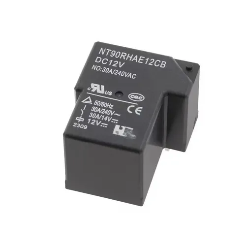 Реле электромагнитное NT90RHAE12CB 4-контактное 30А 1NO (нормально разомкнутое) для сварки/авто