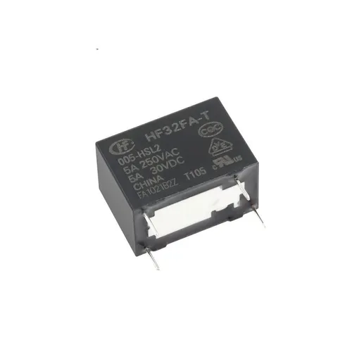 2pcs Реле HF32FA-T-005-HSL2 1НО, 4 вывода, 5А 250В перем. Промежуточное герметичное