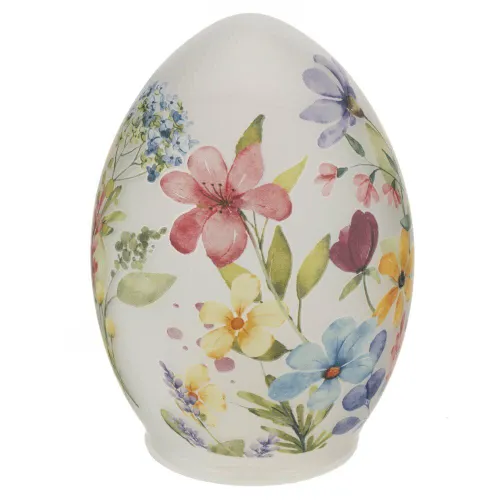 SAGAPO Изделие декоративное настольный светильник "Яйцо" (подсветка, AAAx3 н/п), L10 W10 H14 см