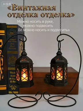 Светодиодные декоративные свечи Черный 2 штуки