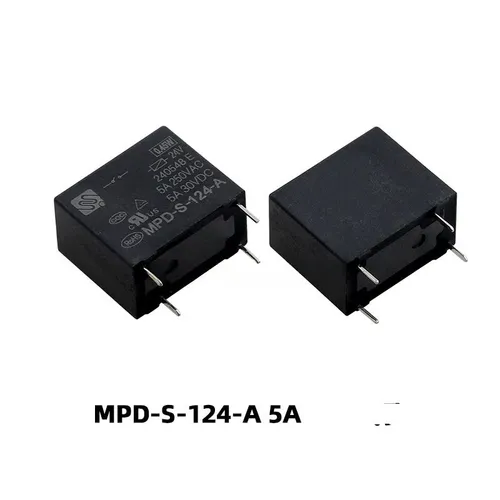 Электромеханическое реле MPD-S-124-A 4-контактное 5A 1НО