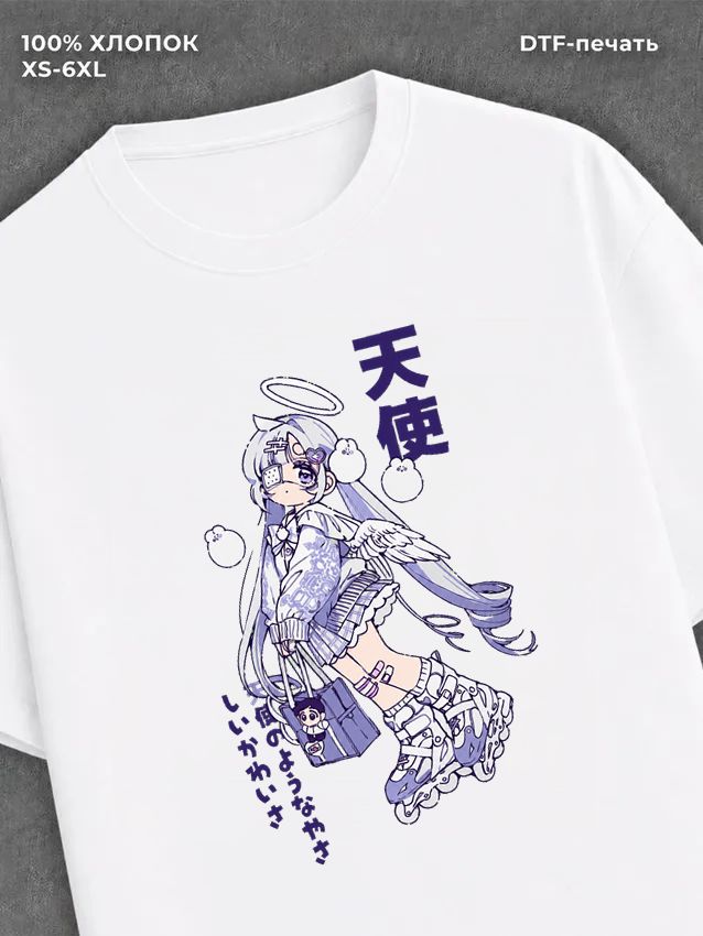 Футболка tenshi kawaii