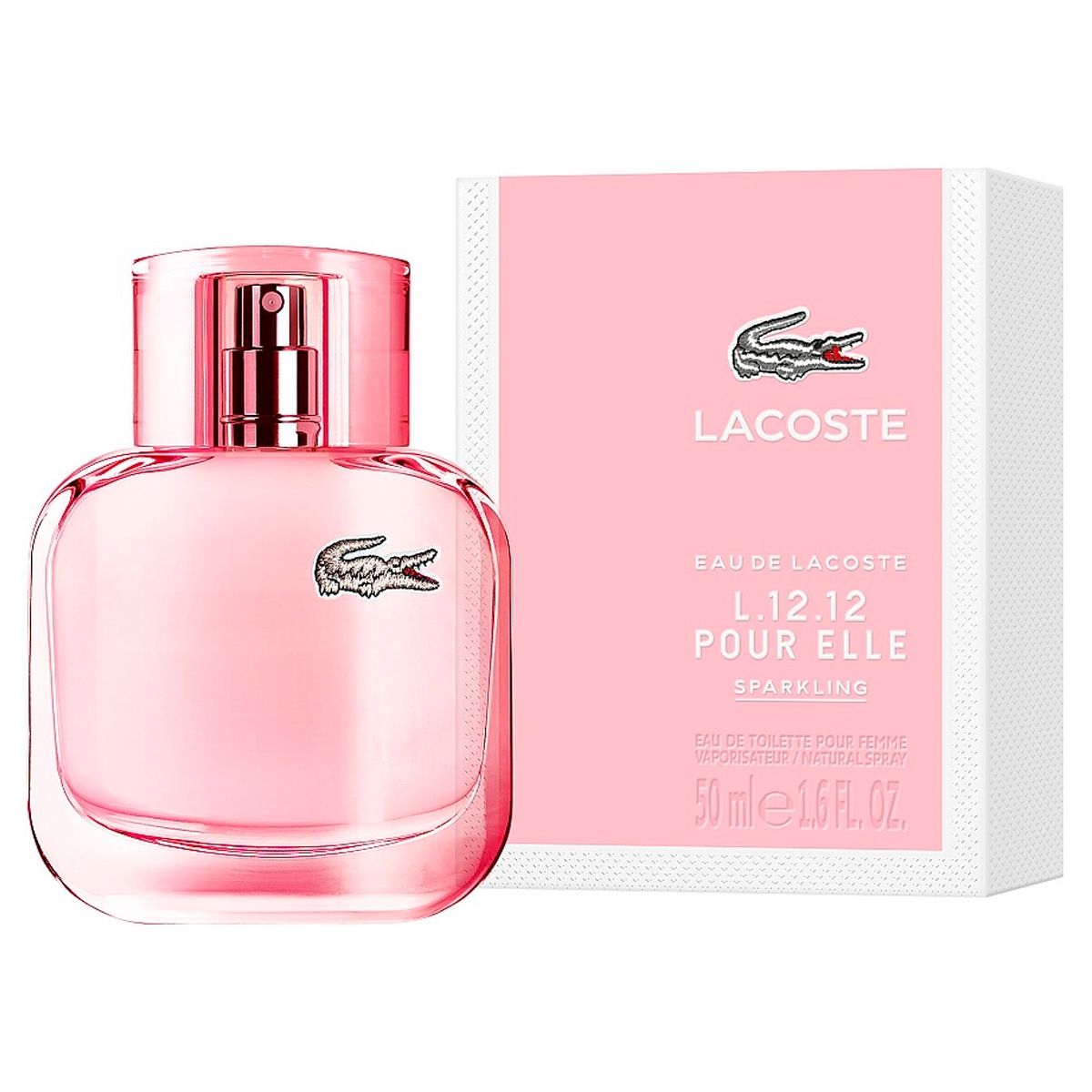 Lacoste L.12.12 POUR ELLE SPARKLING Туалетная вода 50 мл купить