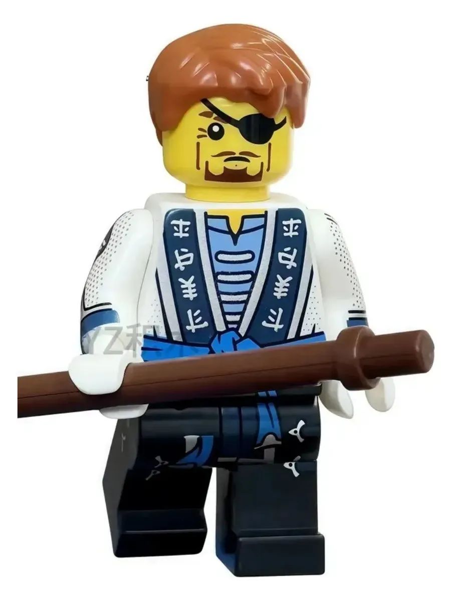 Фигурка Джей в костюме Скайбаунд с повязкой / Ниндзяго / Минифигурка Ninjago
