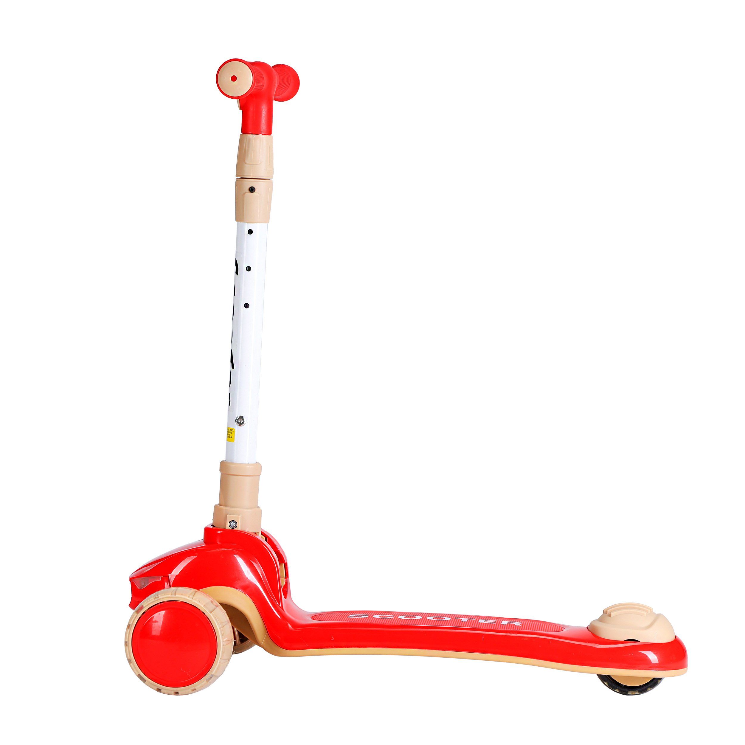 Самокат 3-х колесный SCOOTER Super car, красный Самокат 3-х колесный SCOOTER Super car, красный