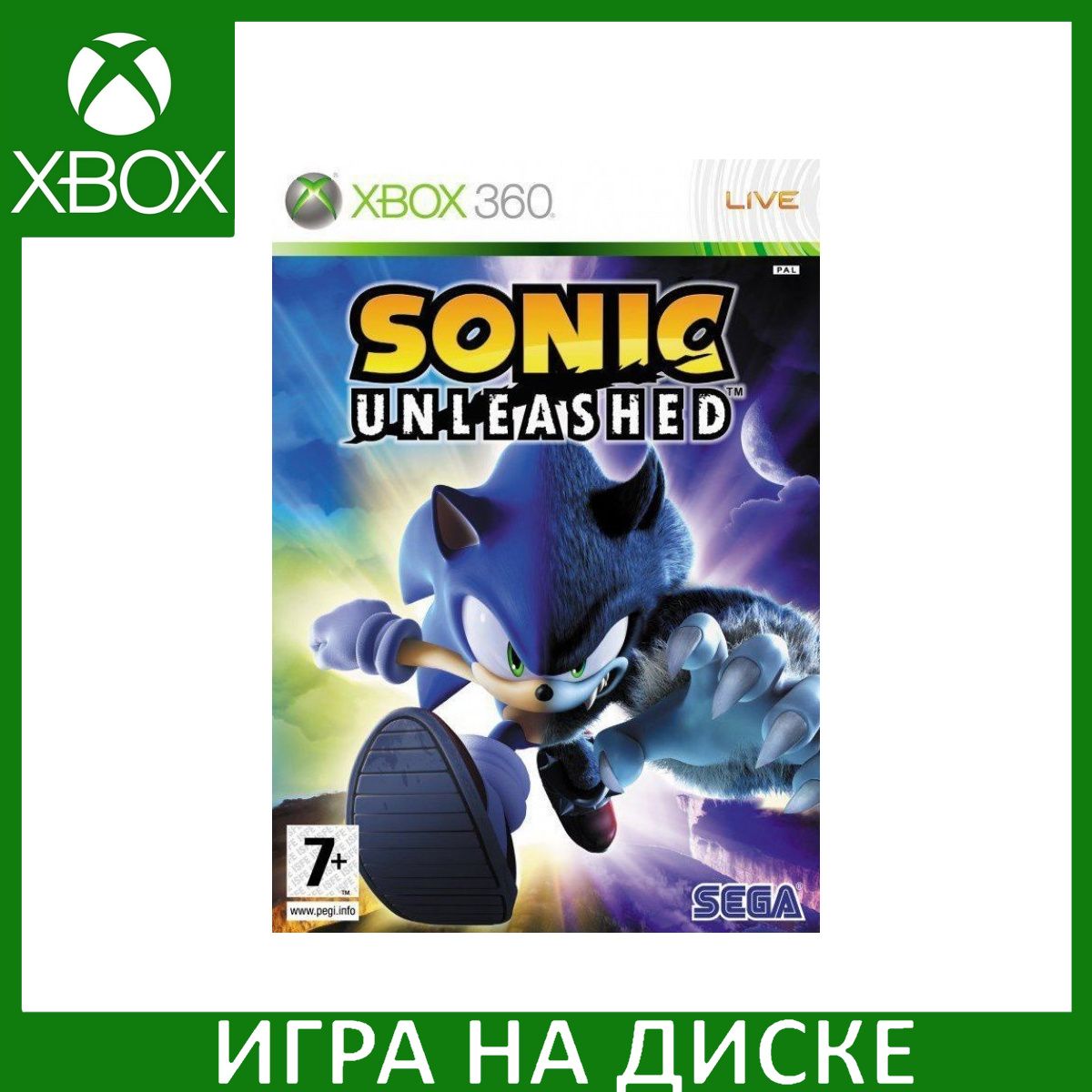 Sonic Unleashed Xbox One XBox 360