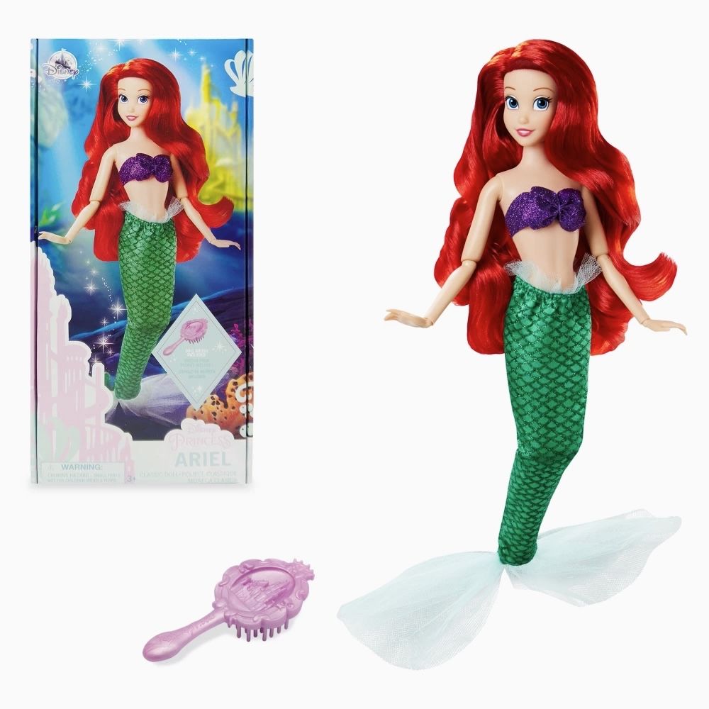 Кукла Ариель Русалочка от Disney Store с аксессуарами
