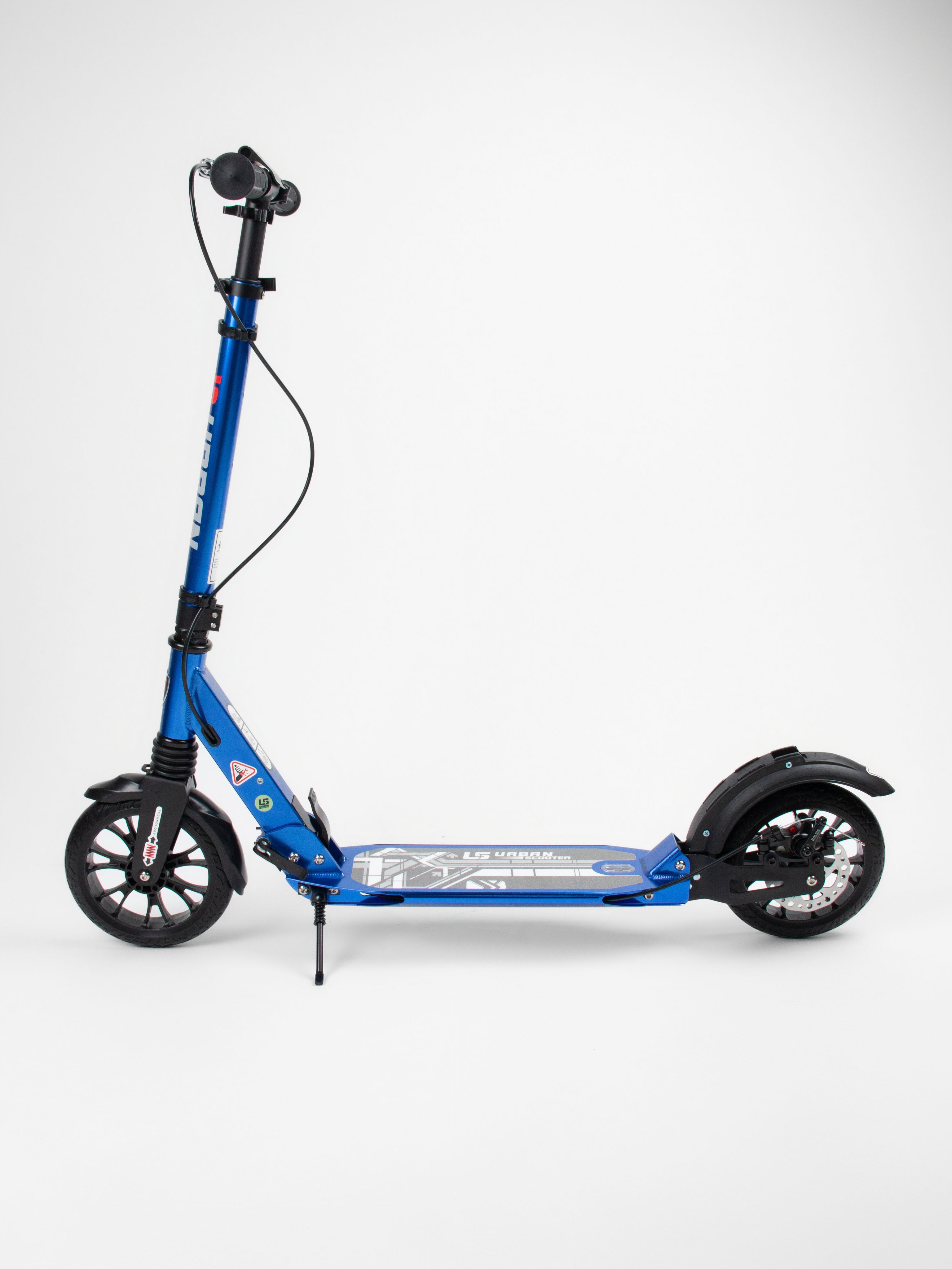 Городской самокат US Urban Scooter, складной, два амортизатора, дисковый тормоз, до 100 кг